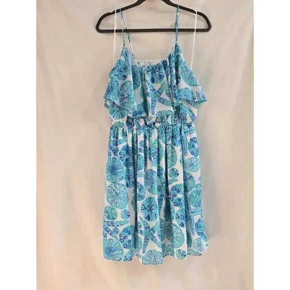 Lilly Pulitzer for TargetSea Urchin Flounce dress size M - Picture 4 of 5